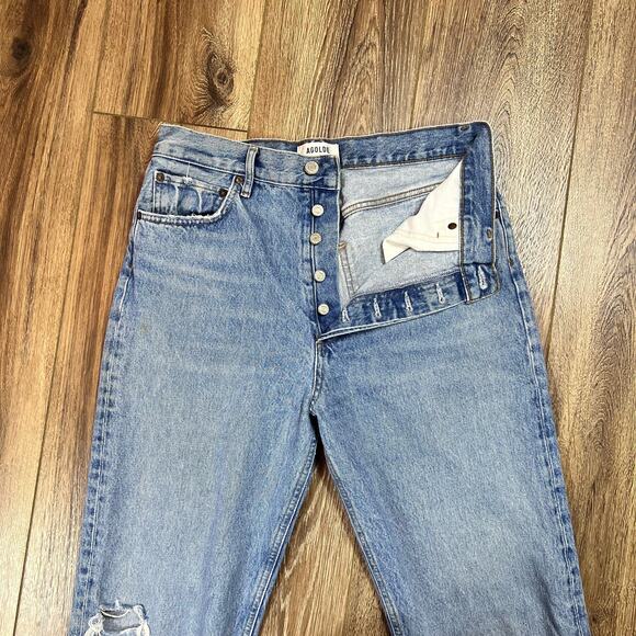 Agolde 90's Pinch Waist Jeans 29 Button Fly - Picture 4 of 8